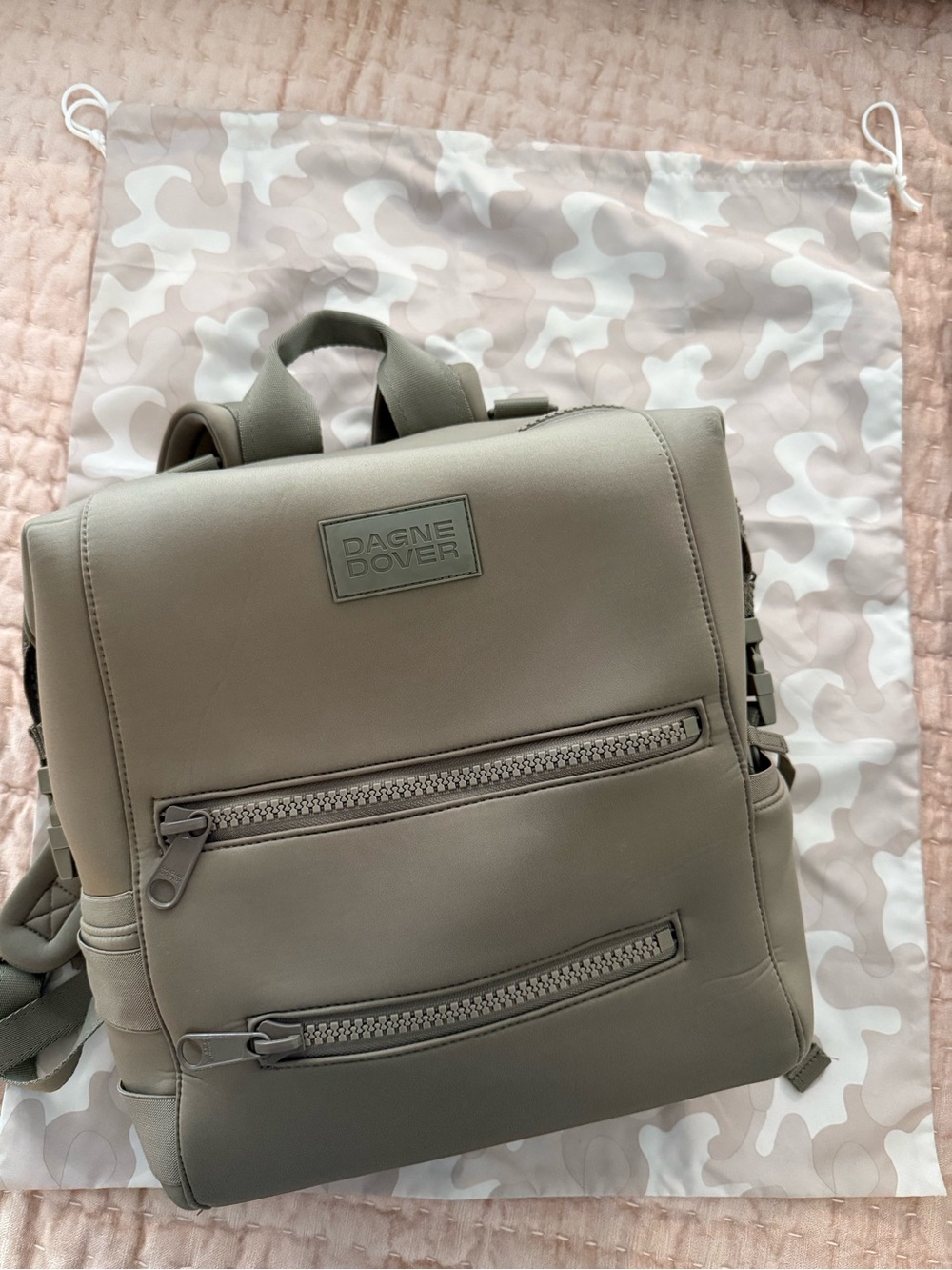 Dagne Dover Indi Diaper Bag -Khaki Medium
